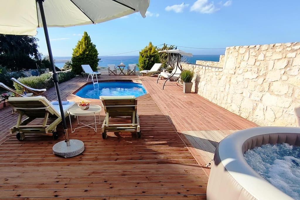 Pamela'S House "Private Pool And Spa" Karteros Dış mekan fotoğraf
