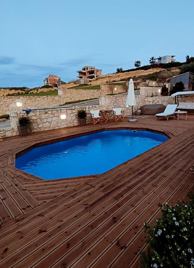 Pamela'S House "Private Pool And Spa" Karteros Dış mekan fotoğraf